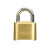 玛斯特（MasterLock)实心黄铜密码挂锁仓库大门锁四位密码可调安全耐腐蚀防盗防剪挂锁 175MCND