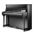 威腾（WAYCOMM）钢琴118教学琴京东旗舰店成人家用立式初学钢琴官方型号UP118F1黑色亮光