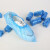 普舍(PUTSCHE)一次性鞋套 蓝色 100只/包 加厚款 PE材质防雨脚套