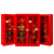 微型消防站消防器材全套加厚消防柜套装灭火箱工具应急物资展示柜 02五人(含1.6*1.5柜)顶配款