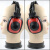 泰兴隔音耳罩劳保防护红色防噪声防噪音护耳器降低噪声 红色