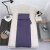 贝美星 隔脏床单睡袋聚酯纤维旅行酒店防脏床单睡袋双加宽便携式旅游防脏床单 丁香紫色 115*210cm