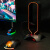 WAIZOWL 丨bg gaming 耳机支架 RGB游戏耳机支架 头戴式耳机架 鼠标夹线器USB拓展 暗夜黑