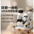 客浦（COUPLUX）CP290咖啡机意式全半自动家用小型打奶泡办公室带研磨一体机 米白色 官方标配