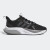 阿迪达斯 （adidas）运动鞋男鞋春新款阿尔法轻便休闲鞋缓震透气舒适跑步鞋 HP6144黑白配色 40