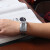 时刻美（skmei）手表男士运动防水led电子表潮男女个性中学生创意情侣手表 0926 合金版-黑色大号(防水)