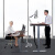 乐歌（Loctek）E1D升降桌原木色1.4m套装 呵护腰椎站立办公电动升降桌学习桌亲子桌电脑桌办公桌家用写字书桌