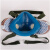 唐丰 双滤毒罐防毒口罩 蓝色面罩+滤盒 一箱（40套） 