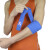 LP SUPPORT 自粘弹性绷带运动护肘男女手肘关节护臂弹力绑带护具692 男女 单只