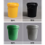 塑料桶带盖1L5L10升包装涂料油漆桶小水桶分装桶打包 16L加厚款黄色