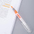 得力（deli）橙色直液荧光笔 重点标记 手帐可用水性记号笔12支/盒
