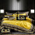 柏黎瑞（BERRY）豪华别墅欧式床上用品四件套 新中式金色新中式床品宫廷风多件套 波赛尔庄园-灰【床盖款六件套】  1.8m床（被套200*230cm）