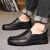 宜驰（EGCHI）皮鞋男士头层牛皮舒适耐磨透气时尚商务休闲鞋 JS1931 黑色 42