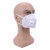 世达（SATA）自吸过滤式防颗粒物呼吸器(FFP2杯形口罩)防PM2.5折叠耳戴式 HF0101V 耳带式防PM2.5带阀独立25只装