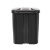 震迪塑料垃圾桶户外40L分类款双桶蓝灰色垃圾箱KT557带盖脚踏式
