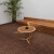 科尔尚 条纹整铺防滑地垫地毯 KT90 （长度1米的价格） 咖啡色 幅宽90cm