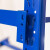 施尔福 货架仓储家用置物架轻型仓库库房展示架金属层架中型货物架子 蓝色-四层-主架 轻型加厚 长150* 宽40* 高200cm