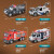 卡威（KIV）玩具车礼盒警车消防车救护车模型合金车礼盒儿童节礼物 救援礼盒
