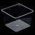 稳斯坦 W7019 高透明PET货架陈列展示盒 超市散装食品存储收纳盒子 高透明30*30*20