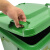 兰诗（LAUTEE）LJT2208 绿色100L加厚户外桶 大号物业环卫垃圾桶