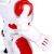 儿童智能编程遥控机器人充电机械战警可对战唱歌跳舞电动早教感应机器人玩具仿真女孩男孩礼物 智能战警感应机器人-蓝色