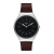 斯沃琪（Swatch）瑞士手表 金属超薄系列 SKIN金属纹理 商务简约石英男女表SYXS102