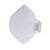 朝美口罩 KN95防护口罩2001型头戴式 工业防粉尘颗粒物雾霾PM2.5 独立包装 白色30只/盒