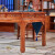一善一品红木家具非洲花梨(学名：刺猬紫檀)实木中式家具仿古茶桌椅组合功夫禅意泡茶台 1.28米马蹄茶桌
