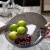 彩致（CAIZHI）水果盘家用客厅糖果零食坚果干果收纳盘 透明灰果盘CZ6900