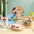 满朝佳（MANCHAOJIA）迪士尼联名创意餐具米饭碗碟家用泡面汤碗儿童宝宝卡通陶瓷 4.5英寸饭碗【米奇款】