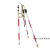 豫泰睿全站仪支架测绘测量电力绝缘棱镜杆双叉脚架测量杆三脚架 3米红白款对中杆