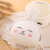 QUEENJOY卡通硅胶零钱包 韩国可爱兔子零钱包 糖果色小包 钥匙包 女士包 白色 小兔子
