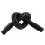 海斯迪克 HK-546 电线电缆保护套穿线软管 PE波纹管聚乙烯pe蛇皮管 塑料波纹管 D54.5(25米）