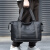 Catei Karrui行李包男大容量旅行包可套拉杆箱上的手提包男士短途旅游商务大包 曜石黑 可套拉杆箱 大