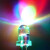 5MM灯珠  LED灯泡 二极管  透明灯珠 两脚  红/黄/蓝/绿/白/紫/彩 5mm彩色