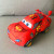 闪电麦昆电影周边汽车公仔抱枕可爱毛绒玩具儿童生日礼物 红色大号 (约34x19厘米)