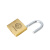 梅花（BLOSSOM）雅圆铜挂锁30MM 抽屉锁工具箱锁 宿舍柜门锁BC9030