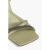 Brunello Cucinelli 情人节礼物 女士 串珠精饰皮质凉鞋 Sage green 37 EU