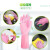 3M 思高 合宜系列天然橡胶纤巧手套 洗手洗碗舒适 无异味 粉色 中号