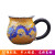 知音岁月（ZYSY）知音岁月 功夫茶茶具套装景泰蓝足银S999 茶具可定制礼品茶具 黄色公道杯