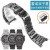TKN精钢手表带适用Rarone雷诺双子星系列8840129 8840149不锈钢表链 钛灰色 25*15mm凹口
