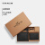 蔻驰（COACH）【品牌直供】520礼物男士皮质短款钱包钱夹套装礼盒F64118BLK