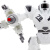 佳奇（JIAQI）TT353机器人罗本哈特(灰色)  智能无线遥控充电版 射击滑行科普教学 男孩儿童生日礼物