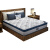 梦神(MENGSHEN)床垫 进口乳胶床垫 香格里拉酒店升级款 独袋弹簧乳胶椰棕双人床垫 造梦 1.8米*2.0米*0.27米