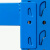 金经金属仓储仓库货架置物架库房中型展示架家用货架子蓝色120*60*200（4层主架）