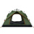 探险者 全自动免搭建帐篷 3-4人户外休闲帐篷+2*2米防潮垫+收纳袋 露营帐篷套装 帐篷军绿色