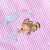 迪士尼(Disney)童装夏季女童短袖裙子婴儿条纹飞袖公主裙162Q619 粉色 3岁/身高100cm