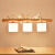 梵帝登现代简约三头餐厅吊灯北欧led客厅卧室茶室个性创意实木小鸟灯具 3头（长80cm）21W 白光