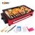 克来比（KLEBY）电烧烤炉 家用无烟电烤炉韩式电烤盘 单层配烤盘烤网 KLB9052
