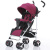 迪马（DM） 婴儿推车可坐可躺超轻便携式手推车折叠避震婴儿车伞车儿童宝宝 升级款-时尚蓝